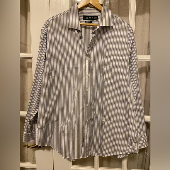 Ralph Lauren striped men’s button down - Picture 2 of 4